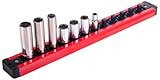 Torin LAS25PMT Magnetic Locking Socket Rack - 1/4 in. (Automotive)
