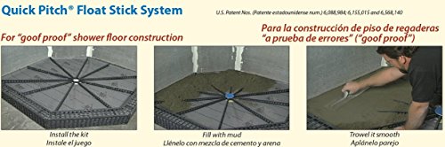 Goof Proof Standard Liner/Drain Shower Floor Kit