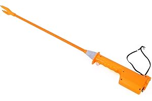 SABUIDDS Rechargeable Electric Prod Shock Voltage 8000V Livestock Prodder 65CM - Handheld Cattle Prod for Dogs, Cows, Pigs, and Goats - Battery Operated Cattle Prod for Self Defense