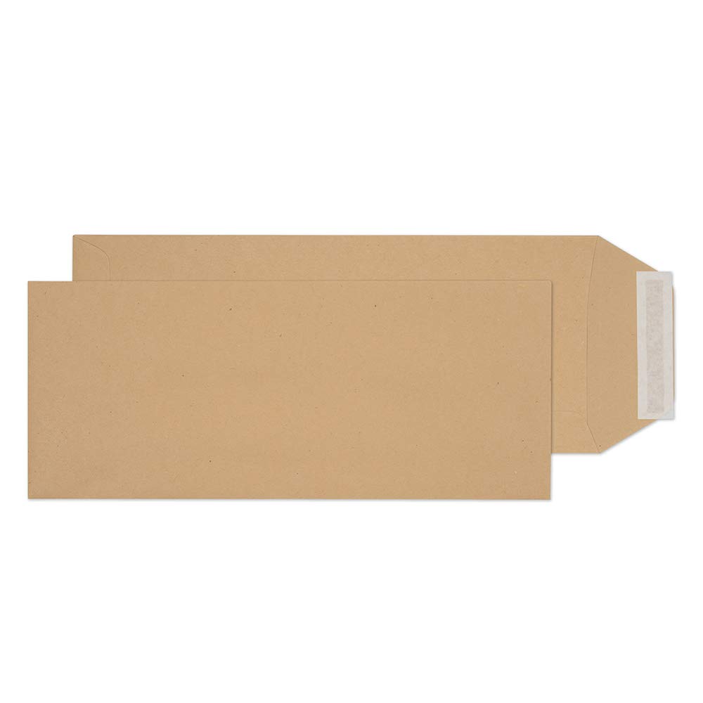 Blake Purely Everyday 305 x 127 mm 120 gsm Pocket Peel & Seal Half C4 Envelopes (2101) Manilla - Pack of 250