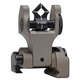 Troy Industries Di-Optic Aperture Folding Battle Sight Rear (Flat Dark Earth)