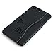 iPhone 7 Plus Card Case with by Dockem- Minimalist Synthetic Leather Wallet Case with Canvas Styling, Ultra Slim Professional Executive Snap On Cover with 1 Easy-Access Card Holder Slots