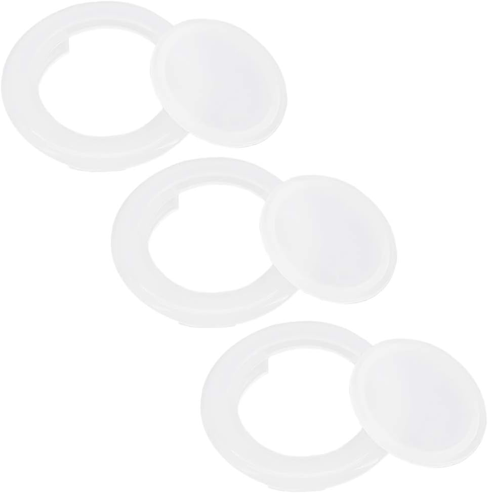 Skystuff 3Pcs Patio Table Umbrella Hole Ring and Cap Set Table Hole