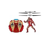 World Tech Toys 2-channel Marvel Ir Helicopter With Action Phrases & Led Lights (iron Man) (pack of 1 Ea)