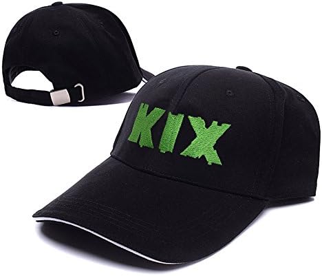 JIUWEI The Kix Rock Band Logo Adjustable Baseball Caps Unisex Snapback Embroidery Hats