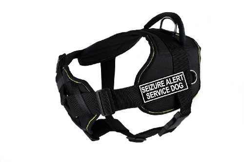Dean & Tyler Fun "Seizure Alert Service Dog" Dog Harness with Padded Chest Piec…