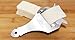 Premium Chocolate Truffle Cheese Shaver Slicer Planer - Highest Quality Italian Made Stainless Steel - Adjustable Razor Sharp Blade - Elegant Lightweight Durable Design - By Chefsperience