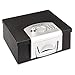 STEELMASTER Electronic Cash Box, 12-7/8 x 11-1/8 x 6-1/4, Combination Lock, Black (22104)