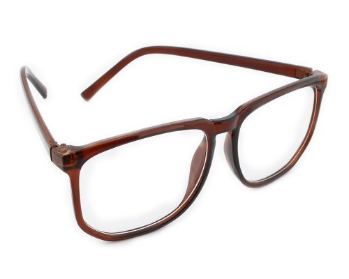 Bonamart Retro/80S Unisex Clear Lens Frames Wayfarer Nerd Glasses Bonamart Retro/80S Unisex Clear Lens Frames Wayfarer Nerd Glasses