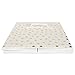 DII Non Woven Polyester Storage Bin, Polka Dot, White & Gold, Small Set of 4
