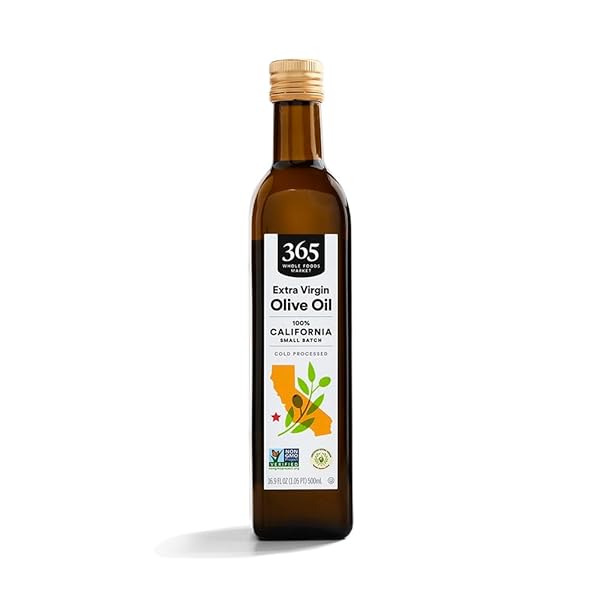 365 BY WHOLE FOODS MARKET, SMALL BATCH CALIFORNIA EXTRA VIRGIN OLIVE OIL, 16.9 FL OZ