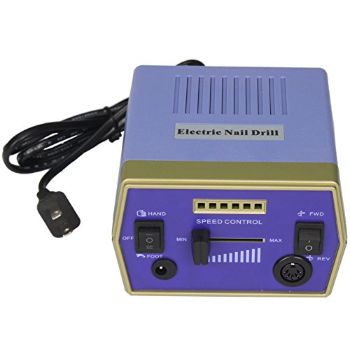 ilovo ZS-302 Glazing Machine Electric Drill Nail Art Manicure Pedicure Blue