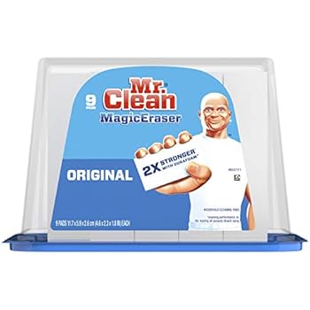 Mr. Clean Magic Eraser Original, Cleaning Pads with Durafoam, 9 Count