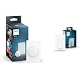 Philips Hue Wall Tap Dial Light Switch 1 Pack and Smart Dimmer Switch 1 Pack - Requires Hue Bridge - Control Hue Lights