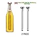 2 Pieces Beer Chiller Sticks for Bottles Stainless Steel Chiller Stick Beverage Cooler Cooling Sticks Keep Bottled Drinks Cold Great Gift Idea for Christmas Thanksgiving Men Birthday Gift