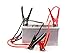 Jumper Cables by mAuto™ 4 Gauge 450 AMP Heavy Duty Automobile Booster Cable, 12 Feet Long w/ Storage Bag and Safety Gloves, Color Coded Tangle Free Car Battery Jump Starter Cables