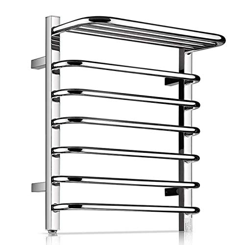 Homeleader Stainless Steel Towel Warmer, 9 Bars Heated Towel Rack and
