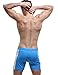 SEOBEAN Men's Sports Gym Training Fitness Short Pants (Medium/28-30Inch, 2763 Blue)