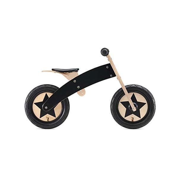 BIKESTAR Mitwachsendes Kinder Laufrad Holz Lauflernrad Kinderrad für Jungen Mädchen ab 2-4 Jahre | 12 Zoll 2 in 1… – Bild 6