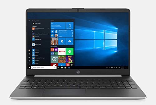 New HP 15.6″ HD Touchscreen Laptop Intel Core i3-1005G1 8GB DDR4 RAM 128GB SSD HDMI Bluetooth 802.11/b/g/n/ac Windows 10 15-dy1731ms Silver