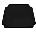 VODUR Wishbone Chair Cushion, Quality PU and Soft Foam Chair Seat Cushion, Seat Cushions/Pads for Hans Wegner Y Chair (Black)