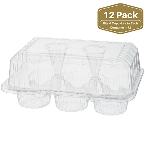 Cheap Cupcake Boxes. OccasionWise™ Premium Large Clear Cupcake Boxes 4