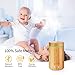 InnoGear 3rd Version 150ml Real Bamboo Essential Oil Diffuser Ultrasonic Aroma Aromatherapy Diffuser Cool Mist Humidifier with Intermittent Continuous Mist for Home Office Bedroom Roomthumb 2