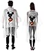 Disney 2-Pack Mickey Mouse Rain Poncho Hoodie Front Back Print (2 Pack, Adult)