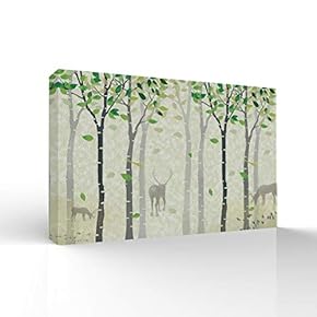 Quiet Romantic Forest Home Artwork for Living Room Bedroom
