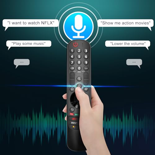 For LG-Mando-Smart-TV, Universal Magic Remote Control for LG XXX, Compatible with MR21, MR22, MR23, MR24, AKB76037605 and AKB76040301