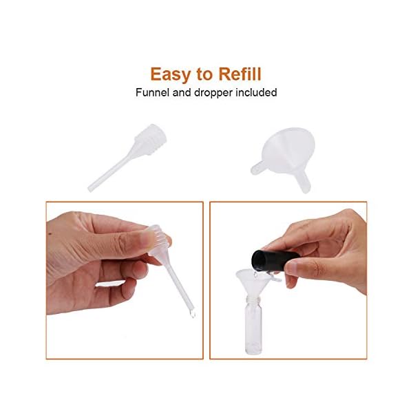 Perfume-Atomiser-Bottles-Scoolr-5-Pieces-Perfume-Atomisers-Refillable-Perfume-Atomizer-Mini-Perfume-Bottles-Travel-Fragrance-Empty-Spray-Bottle-with-Funnel-Pipette-Pink-Flannelette-Bag-6ml Perfume Atomiser Bottles, Scoolr 5 Pieces Perfume Atomisers Refillable Perfume Atomizer Mini Perfume Bottles Travel…