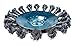 Makita 1 Piece - 4 Inch Knotted Twist Wire Wheel Brush for Grinders - Heavy-Duty Conditioning for Metal - 4