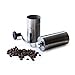 Brillante Manual Coffee Grinder - Superior Burr Design for Consistently Brewing Espresso, Pour Over, French Press & Turkish Coffee - Hand Crank Mill with Adjustable Ceramic Conical Burr (BR-MCG-SS1)