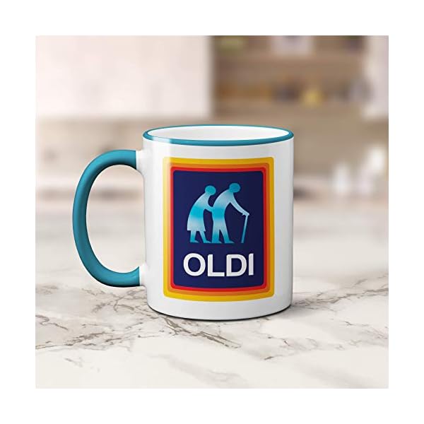 Oldi-Mug-Birthdays-Christmas-Funny-Gift-Presents-Celebration-Novelty-Old-Large-Heavy-Duty-Handle-Dino-Coated-DishwasherMicrowave-Safe-Sublimation-Ceramic-Blue-Handle-Prime Oldi Mug- Birthdays Christmas Funny Gift Presents Celebration Novelty Old Large Heavy Duty Handle Dino Coated Dishwasher…