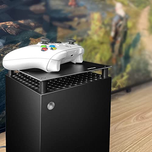 Dust Cover for Xbox Series X, Dust Filter Aluminum Top Cover for Series