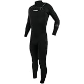 Manera 4/3mm Men's Classic C/Z Fullsuit - Black/S