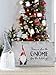 Decorae Christmas Gnome Wood Signs (Set of 2); Tomte Decorative Box Style Plaques Wall Decor