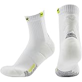 HideFxxx Basketball Socks for Men, Performance Cushioned Men's Athletic Low Cut Socks, Anti-slip Sports Socks
