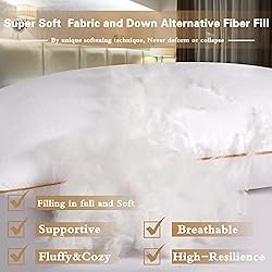 HIMOON Bed Pillows for Sleeping Queen Size Set of
