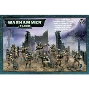 Warhammer 40k: imperial guard cadian shock troops boxed…