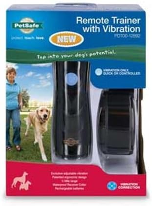 training dog with vibration collar