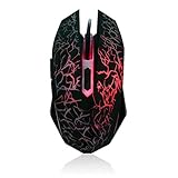XILALU Professional Colorful Backlight 4000DPI Optical Wired Gaming Mouse Mice