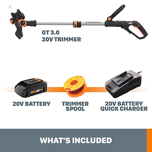 Worx String Trimmer Cordless 20V PowerShare 12