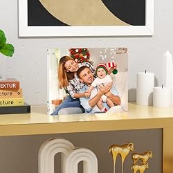 NIUBEE 8.5x11 Picture Frame, Clear Certificate