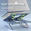 Jelly-Comb-Laptop-Stand-Multi-Angle-Adjustable-Laptop-Riser-With-Foldable-Legs-and-Phone-Holder-Ventilated-Notebook-Stand-Tray-for-MacBook-Desktop-Computer-Tablet-Grey Jelly Comb Laptop Stand, Multi-Angle Adjustable Laptop Riser With Foldable Legs and Phone Holder, Ventilated Notebook…