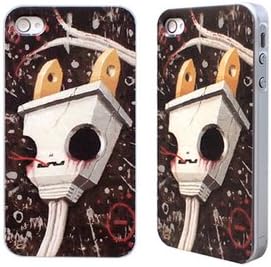 Sigema Armour IMD x Jason Limon case for iPhone 4 / 4S - SkullPlug (JL-12) include screen protector
