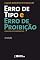 Livro Erro de Tipo e Erro de Proibição - 6ª Edição 2013