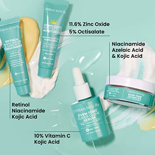 Urban Skin Rx Even Tone Essentials Starter Kit Daily Regimen Includes