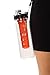 FLEXIFOIL Premium Flip Lid Fruit Infused Water Bottle 800ml - Leak Proof & Shatter-Proof. Comes with Mini Straw. Ideal for Yoga, Gym, Fitness, Detox & Healthy Lifestyle. BPA Free