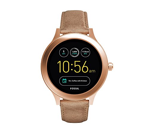 Fossil FTW6005 Gen 3 Q Venture Smartwatch, Sand Leather